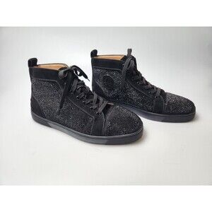 Christian Louboutin Shoes Men Size 14‎ Preppy Luxury Gothic Rhinestone Punk Edgy